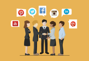Gathering information through social media platforms