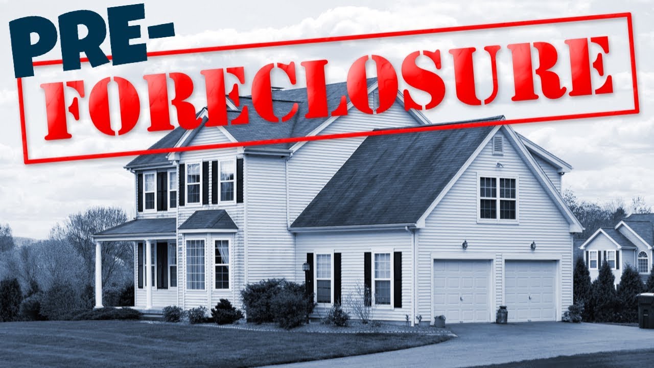 how do you buy pre foreclosure homes
