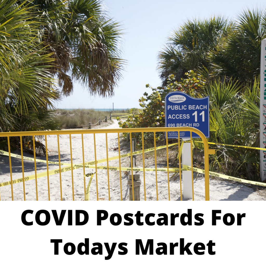 COVID postcards for Today's Market