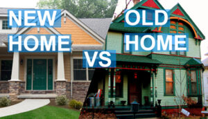 new homes vs existing homes 