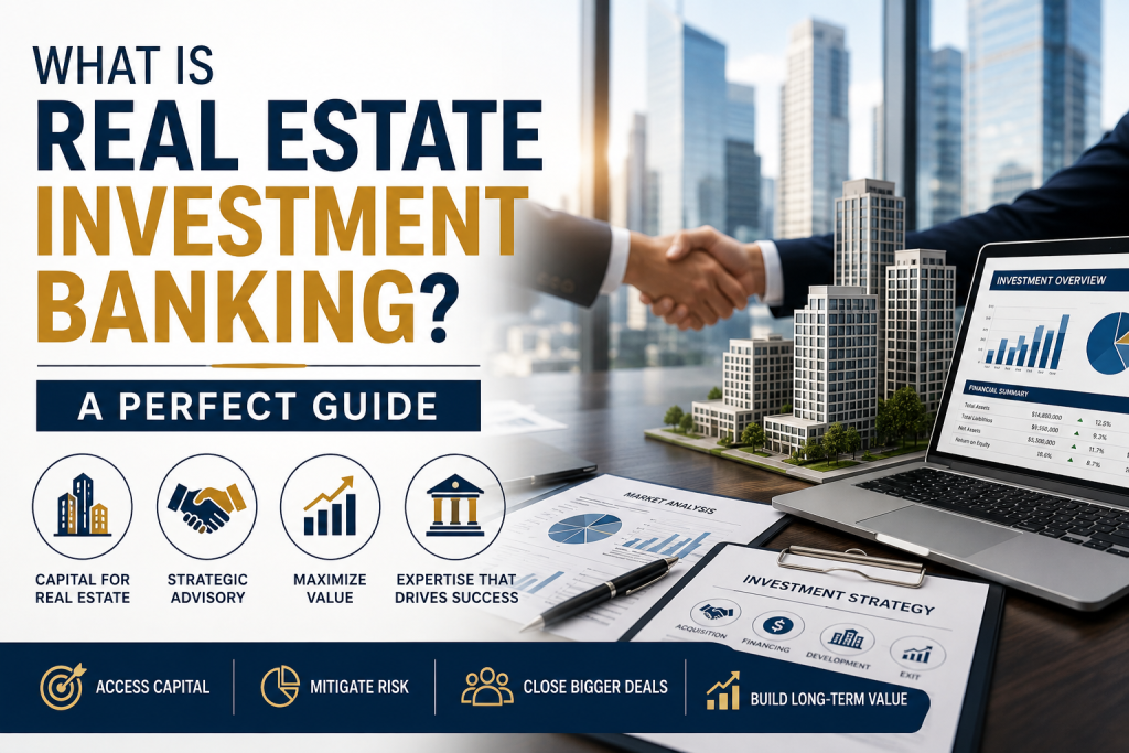 What is Real Estate Investment Banking? A Perfect Guide