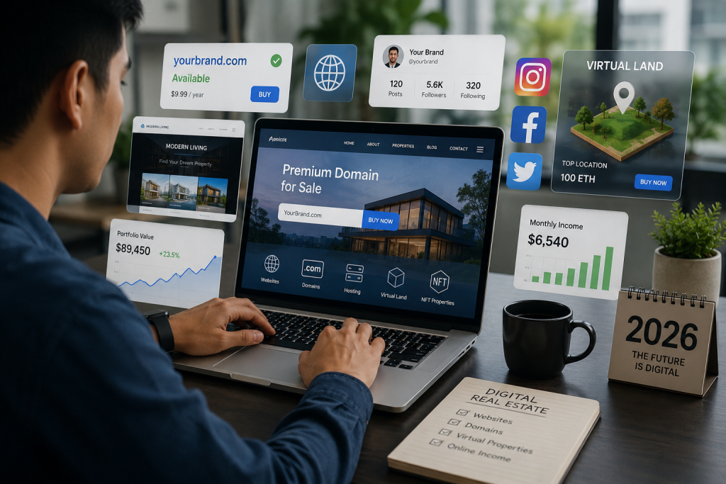 What is Digital Real Estate and How to Invest in It in 2026?