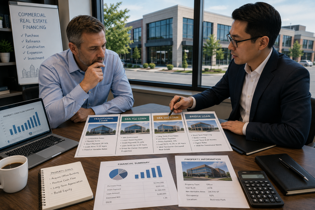 Types of Commercial Real Estate Loans (SBA, Traditional, Bridge & More)