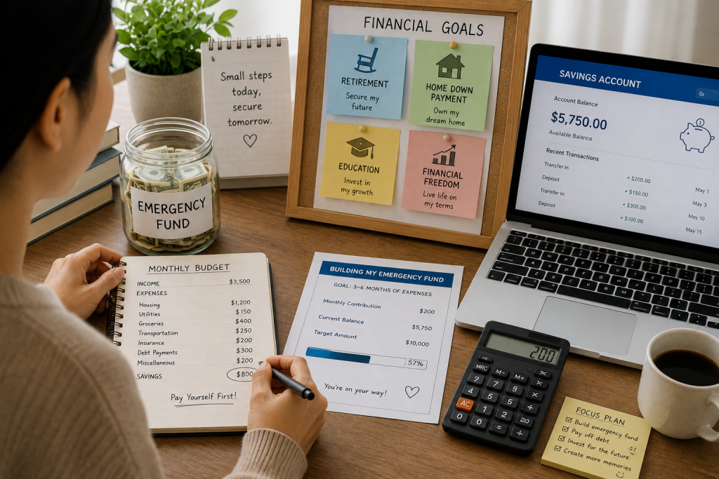 Saving for Emergencies and Future Financial Goals