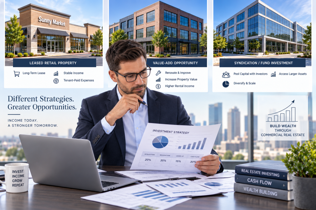 What Are the Best Strategies for Making Money With Commercial Real Estate?